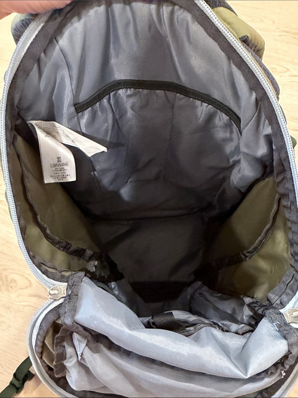 Patagonia Olive, Dark Gray & Dark Green Hiking Backpack - Picture 8 of 8
